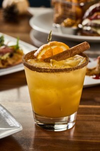 Delicious pumpkin spice margarita.