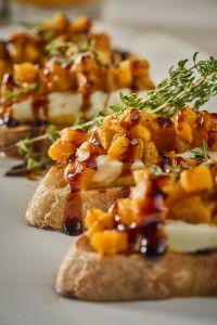 Tasty Bruschetta appetizer from Kona Grill.